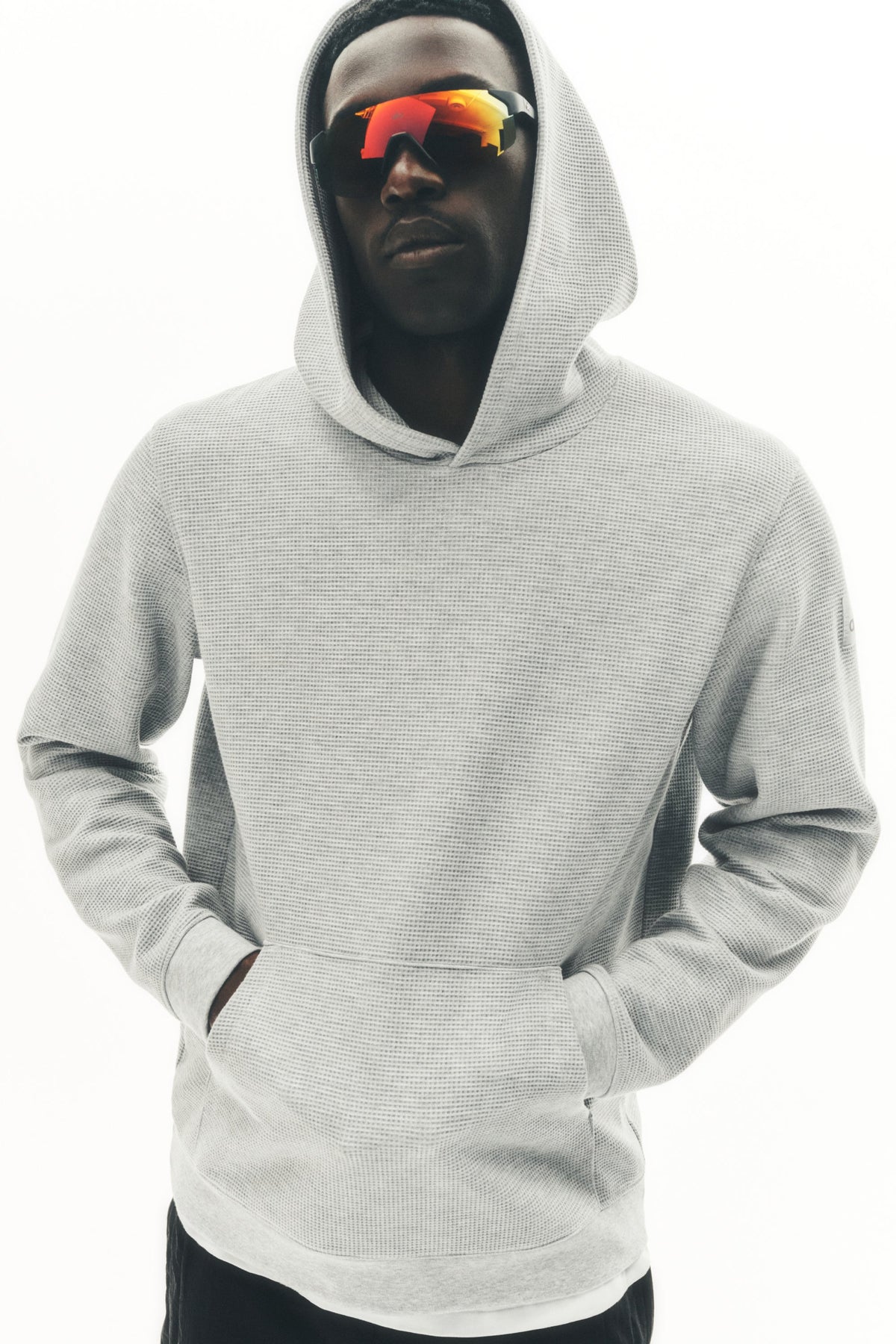 Waffle Lounge Hoodie - Athletic Heather Grey