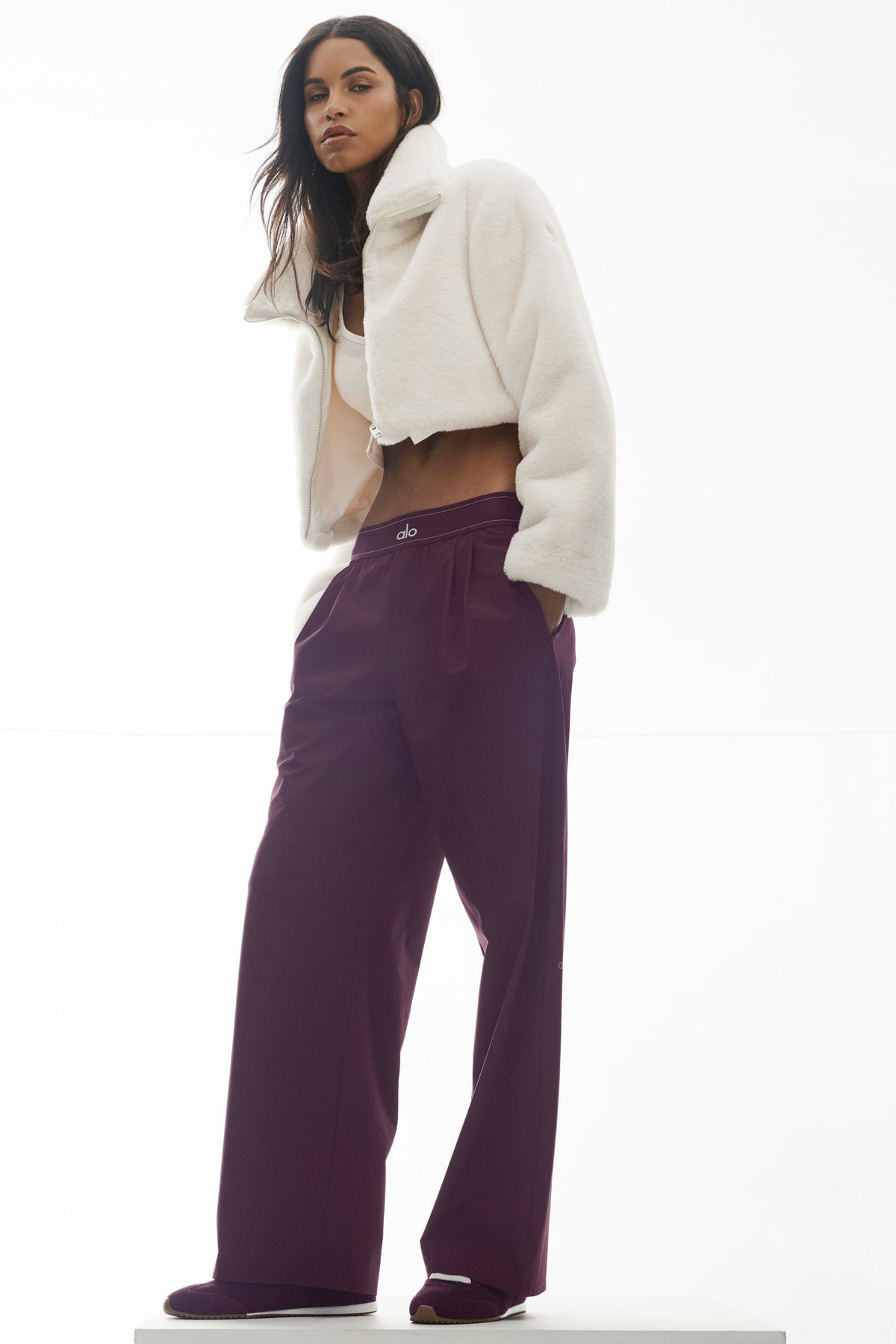 Suit Up Trouser (Regular) - Rich Bordeaux